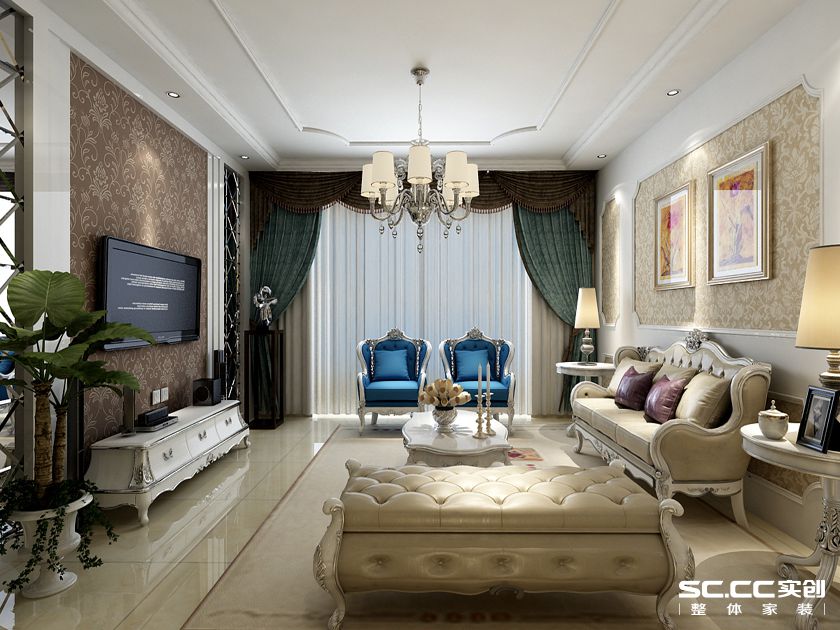 武山菊香华庭  三室两厅两卫  欧式