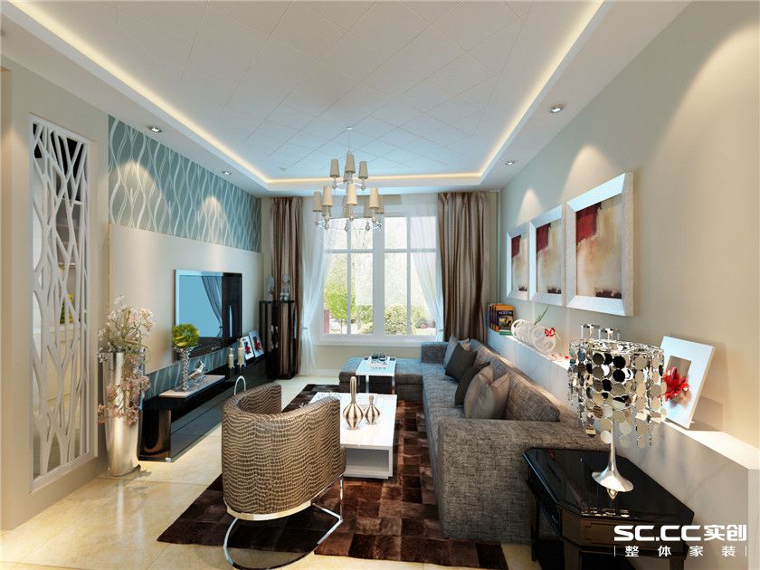 兰州瑞玲雅苑三室两厅简约