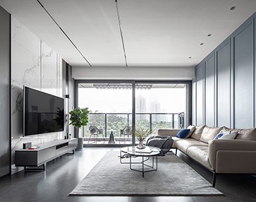 武山菊香华庭三室简约风格